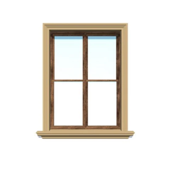 Ancadrament fereastră exterior NA228 polistiren 165x60x2000 mm