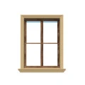 Ancadrament fereastră exterior REMA10 polistiren 180x45x2000 mm