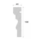 Ancadrament fereastră exterior REMA11 polistiren 150x40x2000 mm Ancadrament fereastră exterior REMA11 polistiren 150x40x2000 mm