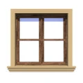 Ancadrament fereastră exterior REMA21 polistiren 120x25x2000 mm