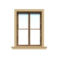 Ancadrament fereastră exterior REMA22 polistiren 150x30x2000 mm