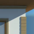 Cornisa decorativa exterior din polistiren NC101 170 x 45 x 2000 mm