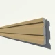 Cornisa decorativa exterior din polistiren NC102 195 x 40 x 2000 mm