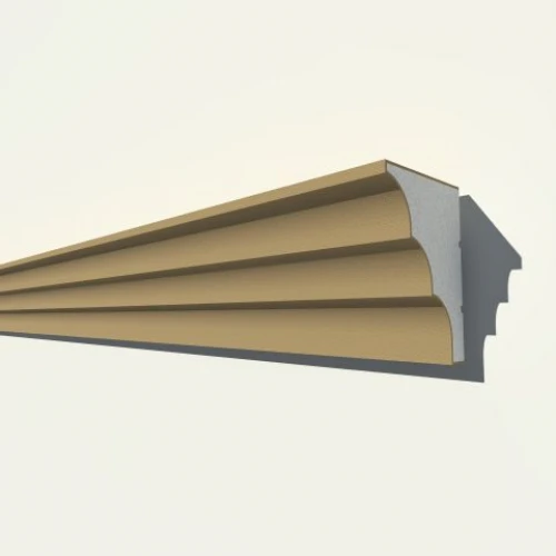 Cornisa decorativa exterior din polistiren NC109 135 x 100 x 2000 mm
