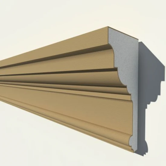 Cornisa decorativa exterior din polistiren NC110 285 x 130 x 2000 mm Cornisa decorativa exterior din polistiren NC110 285 x 130 x 2000 mm