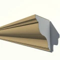 Cornisa decorativa exterior din polistiren NC111 215 x 160 x 2000 mm