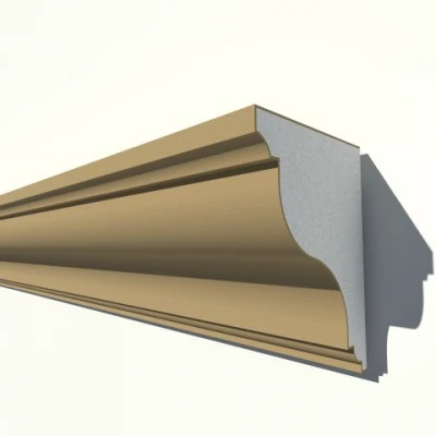 Cornisa decorativa exterior din polistiren NC111 215 x 160 x 2000 mm Premier Decor