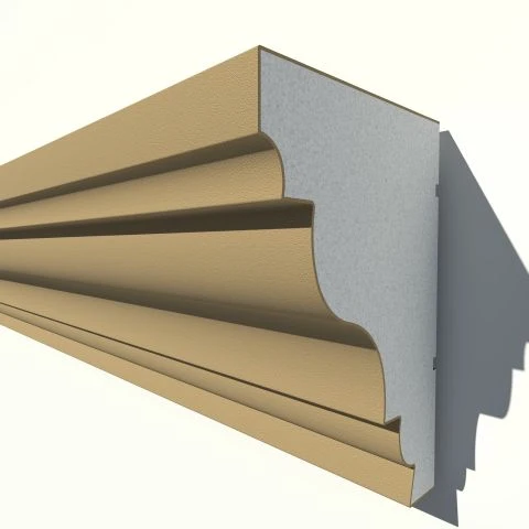 Cornisa decorativa exterior din polistiren NC116 300 x 200 x 2000 mm