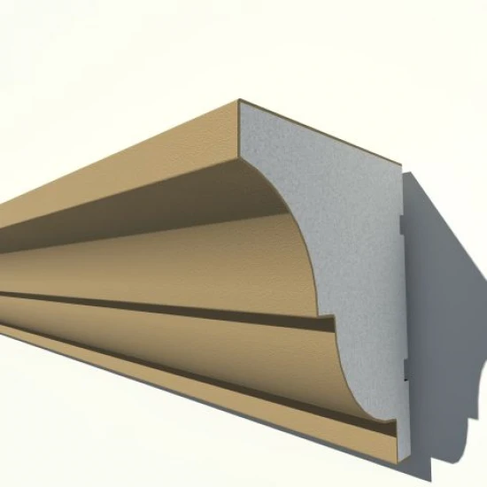 Cornisa decorativa exterior din polistiren NC121 250 x 200 x 2000 mm