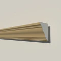 Cornisa decorativa exterior din polistiren NC134 215 x 160 x 2000 mm