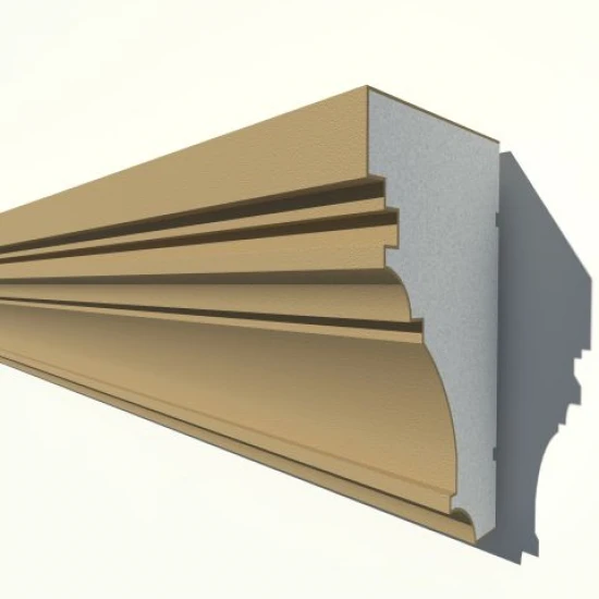 Cornisa decorativa exterior din polistiren NC137 280 x 150 x 2000 mm