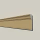 Cornisa decorativa exterior din polistiren NC142 515 x 140 x 2000 mm