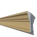 Cornisa decorativa exterior din polistiren NC159 220 x 80 x 2000 mm