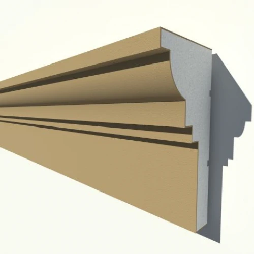 Cornisa decorativa exterior din polistiren NC167 300 x 140 x 2000 mm