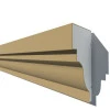 Cornisa decorativa exterior din polistiren NC169 270 x 125 x 2000 mm