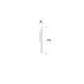 Termosistem NP21 polistiren și material compozit 415x45x2000 mm