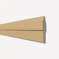 Termosistem NP21 polistiren și material compozit 415x45x2000 mm