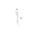 Termosistem NP23 polistiren și material compozit 490x100x2000 mm