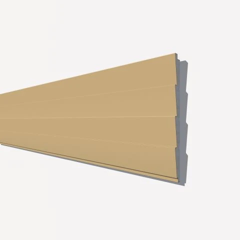 Termosistem decorativ NP31 polistiren și material compozit 500x40x2000 mm