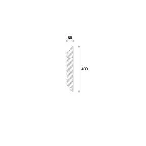 Termosistem decorativ NP33 polistiren și material compozit 400x60x2000 mm