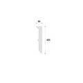 Termosistem decorativ NP9 polistiren și material compozit 425x85x2000 mm