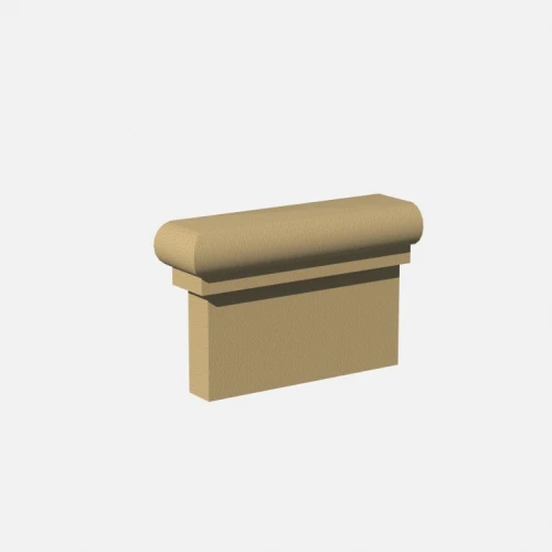 Set capete ST + DR solbanc ferestre NS109 200 x 130 x 55 mm