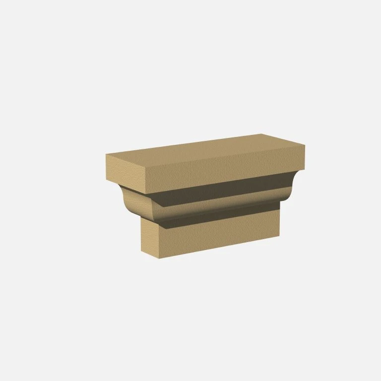 Set capete ST + DR solbanc ferestre NS111 200 x 110 x 75 mm