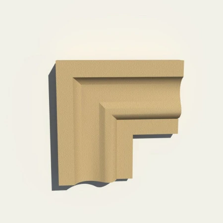 Set colț la 90 grade pentru ancadrament ferestre NA107 200x200x40 mm Premier Decor