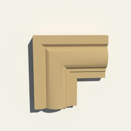 Set colț la 90 grade pentru ancadrament ferestre NA118 200x40x200 mm Premier Decor