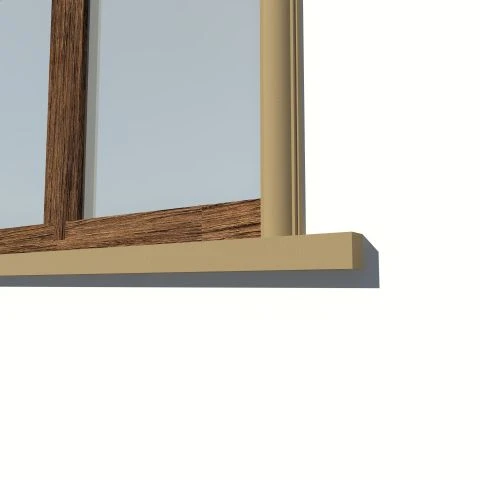 Solbanc decorativ fereastra NA182 70 x 40 x 2000 mm