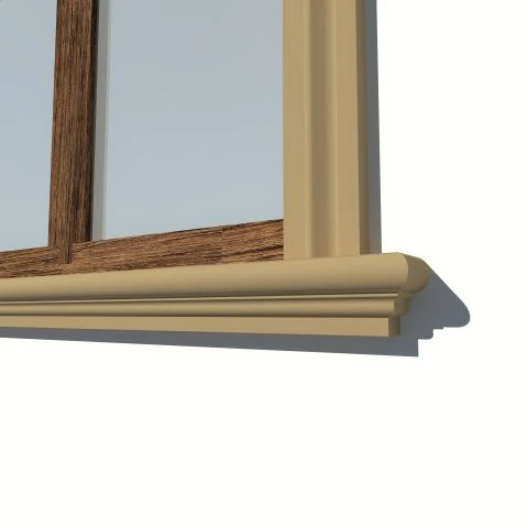 Solbanc decorativ fereastra NA197 100 x 80 x 2000 mm