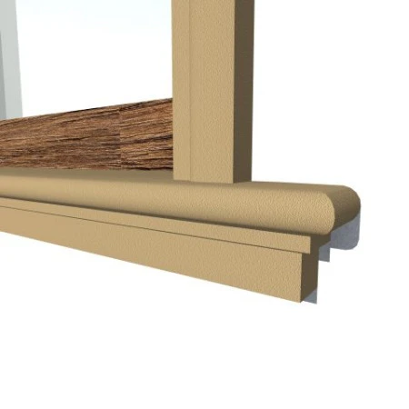 Solbanc decorativ fereastra NS102 70 x 55 x 2000 mm Premier Decor