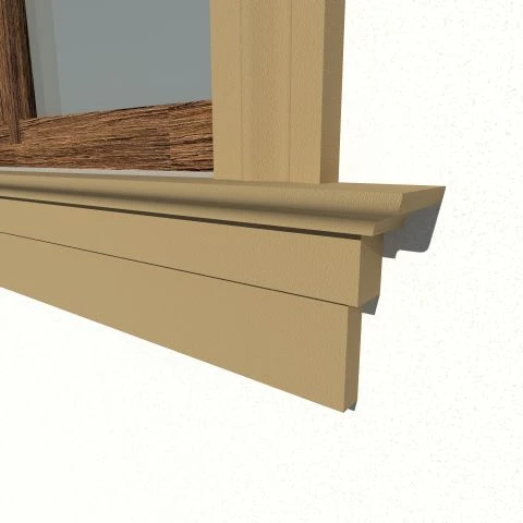 Solbanc decorativ fereastra NS103 190 x 85 x 2000 mm