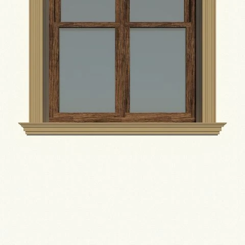 Solbanc decorativ fereastra NS104 110 x 75 x 1250 mm