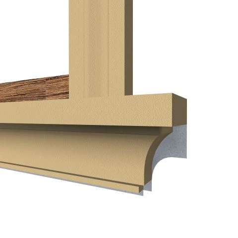 Solbanc decorativ fereastra NS105 145 x 85 x 2000 mm