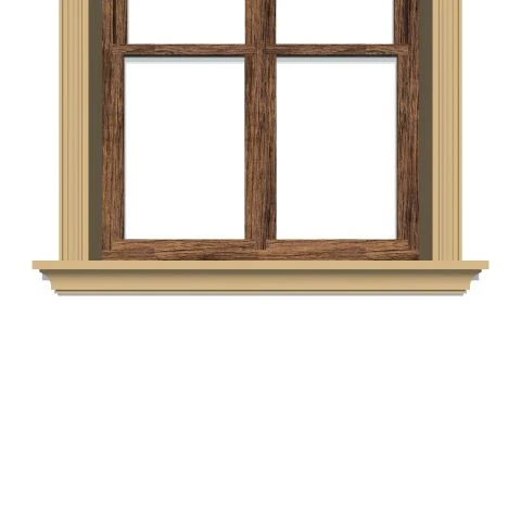 Solbanc decorativ fereastra NS105 145 x 85 x 2000 mm