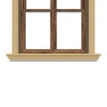 Solbanc decorativ fereastra NS107 140 x 100 x 2000 mm