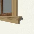 Solbanc decorativ fereastra NS110 115 x 90 x 2000 mm