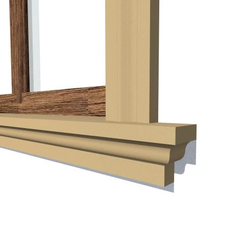 Solbanc decorativ fereastra NS111 110 x 75 x 2000 mm