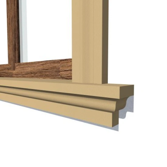 Solbanc decorativ fereastra NS111 110 x 75 x 1250 mm