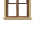 Solbanc decorativ fereastra NS116 140 x 70 x 2000 mm
