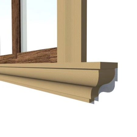 Solbanc decorativ fereastra NS119 120 x 100 x 2000 mm Premier Decor
