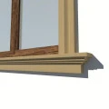 Solbanc decorativ fereastra REFA10 125 x 100 x 2000 mm