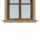 Solbanc decorativ fereastra REFA10 125 x 100 x 2000 mm