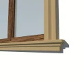 Solbanc decorativ fereastra REFA12 90 x 60 x 2000 mm