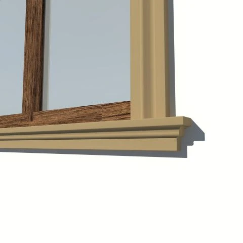 Solbanc decorativ fereastra REFA12 90 x 60 x 2000 mm