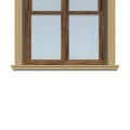Solbanc decorativ fereastra REFA14 80 x 60 x 2000 mm