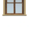 Solbanc decorativ fereastra REFA15 75 x 65 x 2000 mm