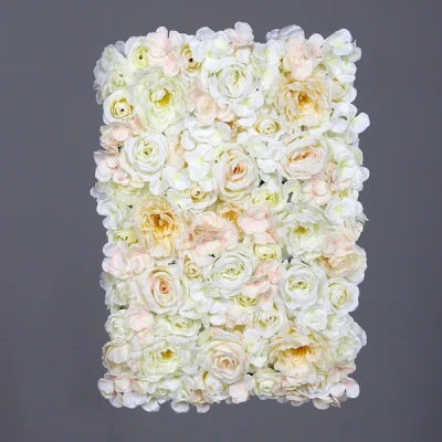 Panou perete flori artificiale crem 65x40 cm Premier Decor