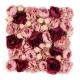 Panou perete flori artificiale Nice 50x50 cm Panou perete flori artificiale Nice 50x50 cm